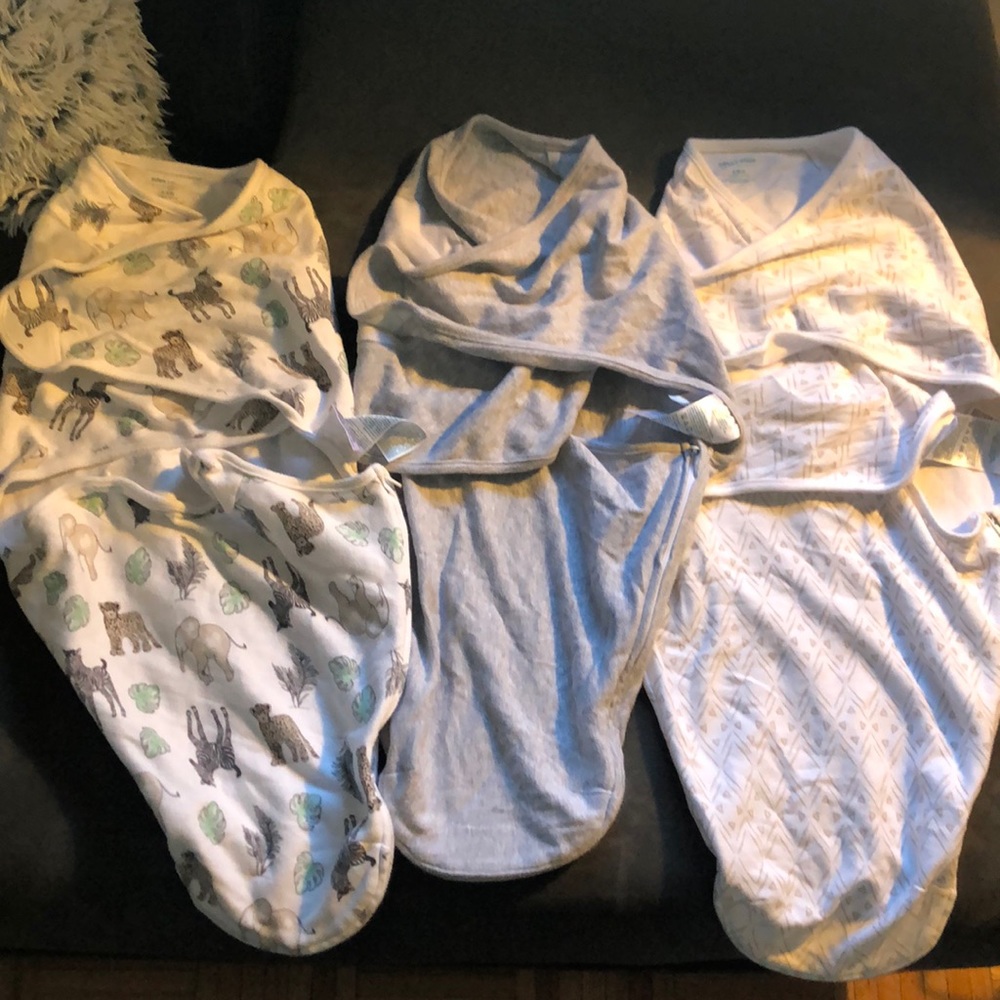 3 Aden+Anais swaddles great condition